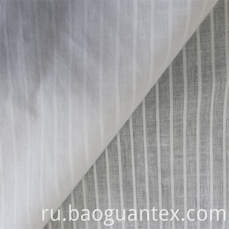 Striped Pattern Dobby Fabric